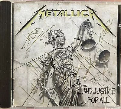 METALLICA And Justice For All Rare Gold Tour Signature Edition Australia • £55.80