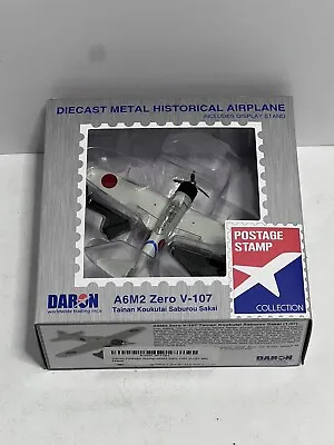 Daron Postage Stamp Collection A6M2 Zero V-107 1:97 Diecast Model - New • $29.99