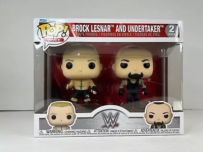 Funko POP Vinyl - WWE - Brock Lesnar And Undertaker - 2 Pack 2 • $35.40