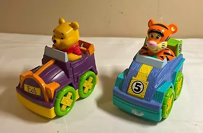 Disney Winnie The Pooh Mega Bloks - Soapblocks Racers Cars - Pooh & Tigger • $9.99