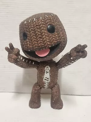 Sackboy Figure 2010 Little Big Planet Sony PlayStation 6  Tall Peace Rare • £63