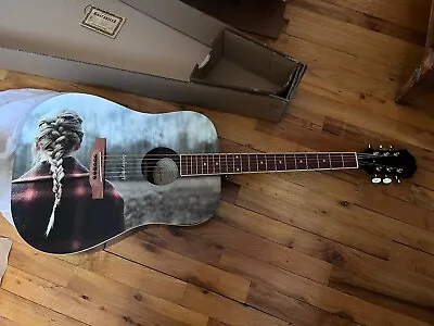 Taylor Swift Evermore Epiphone Guitar • $1200