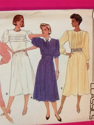 £10.32 • Buy Butterick Sewing Pattern 3412 Ladies / Misses Dress Cummerband Size 10 Uncut