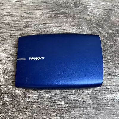 Maxtor Blue Portable USB 2.0 320 GB Storage External Hard Drive For PC/Mac • $54.99
