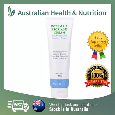$24.50 • Buy New Moogoo Eczema & Psoriasis Cream 120g + Free Same Day Shipping