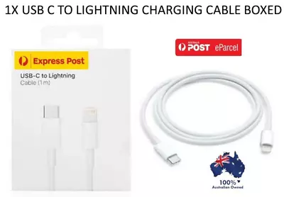 $9.95 • Buy USB Type-C To Lightning Fast Charging Cable Lead For Apple IPhone 13 12 11 X AU