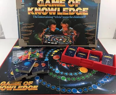 Game Of Knowledge Board Game MB Games Vintage 1984. Age 7+ 2-6 Players. VGC. • £13.99