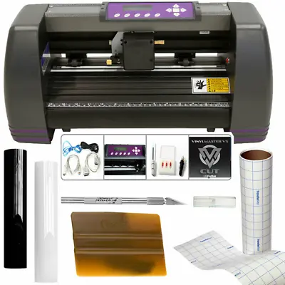 USCutter 14  Craft Vinyl Cutter MH Bundle - Sign Making Kit Design/Cut Software • $259.99