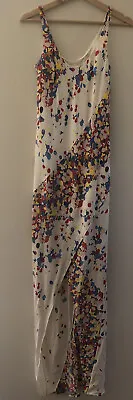 $79.99 • Buy Sass And Bide Pure Silk ‘confetti’ Dress Size 6 36 New