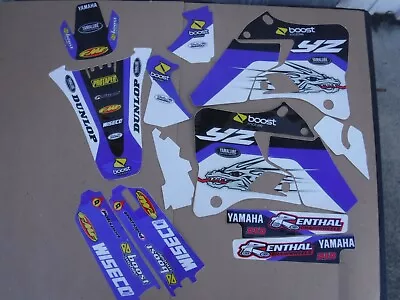 Flu  Team  Dragon  Graphics   Yamaha Yz125 Yz250 1996 1997 1998 1999 2000 2001 • $53.99