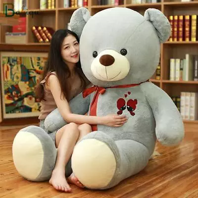 60-100CM Large Teddy Bear Plush Toy Giant Bear Huge Stuffed Soft Animal Dolls • $50.41