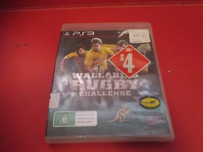 Sony Playstation 3 Wallabies Rugby Challenge Cd Dvd Video Game RARE COLLECTABLE • $15