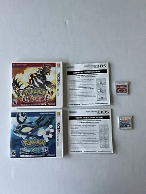 Pokémon Omega Ruby & Alpha Sapphire 3DS Complete With Insert Tested  • $79.99