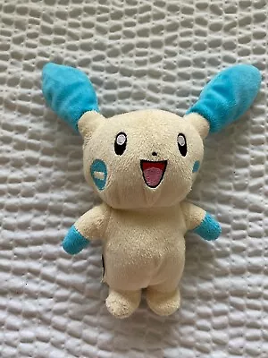 Nintendo Pokemon Minun 9  Plush Blue Minus Poke Doll Stuffed Animal Toy Tomy • $14.99