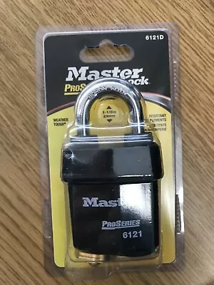 Master Pro Series 6121 Rekeyable Padlock - Keyed Different  • $24.95