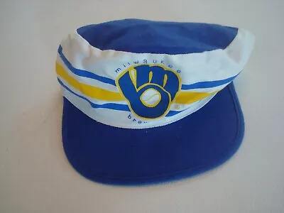 Milwaukee Brewers Painter  Fitted Sz Osfm  Deadstock Hat Cap Vintage P3 • $19.60