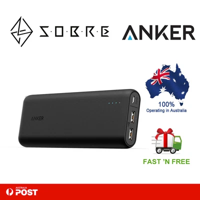 $79.95 • Buy Anker PowerCore 20100mAh 5V 2 Port USB External Battery Power Bank Astro Charger