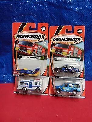 MB1 Matchbox Lot Of 4 Different Cars #414449 & 50 Factory Sealed 2000 • $20