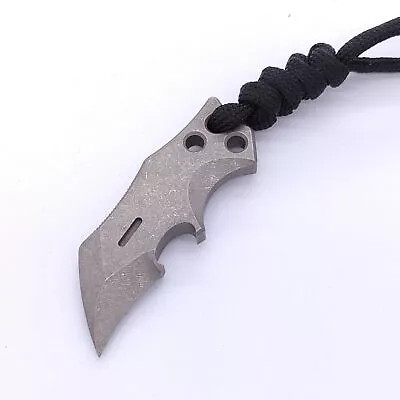 Solid Titanium Alloy Outdoor Multi Tool Pry Bar Crowbar Opener Unboxing EDC • $22.22