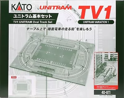 KATO N Gauge TV1 Unitram Basic Set 40-811 Railroad Model Train Japan • £167.74