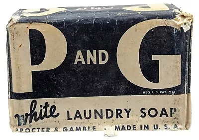 Vintage Proctor & Gamble P & G White Naphtha Laundry Soap Original Movie Prop  • $9.99