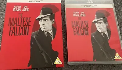 THE MALTESE FALCON - Humphrey Bogart BLU RAY & DVD & Artcards • £9.99