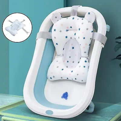 Baosity Foldable Baby Bath Pillow Soft Comfortable Anti-Slip For 0-6 Months • £12.31
