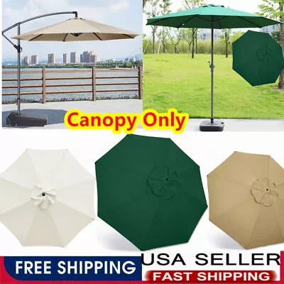 Patio Umbrella Canopy Replacement Parasol Sunshade Top Cover ONLY • $22.79