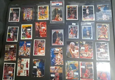 Michael Jordan Basketball Card Lot Of 28.   1 Is Graded EMC 8. $150+ Value • $69.99