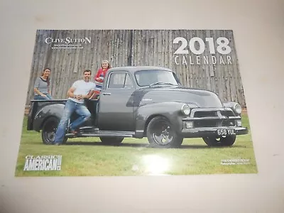 Classic American Magazine 2018 Calendar A4 Classic American Cars • £0.99