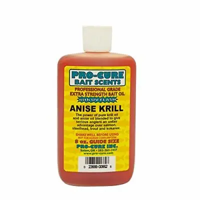 Unknown Pro-Cure Anise Krill Bait Oil 8 Ounce • $29.40