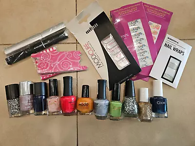 Lot 20+ Nail Care Products-polish/decals-manicure/pedicure-cosmetics-file-wraps • $15