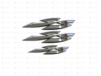 Chrome Side & Rear SS Badge Set Holden Commodore VY VZ SS Sedan Wagon Ute 3PCs • $47.99