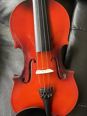 Eastar EVA2  4/4 Size Violin: New String Rosin & Extra Bridge (excellent Cond) • $35