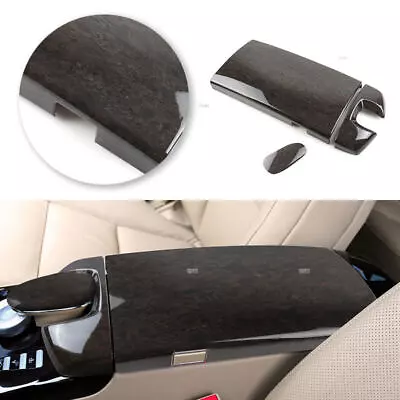 Wood Texture Console Armrest Box Tel Cover Parts For Mercedes Benz S Class W221 • $19.99