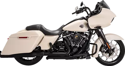 Vance & Hines Dresser Duals Black Header System For 2017-2023 Harley Touring M8 • $999.99