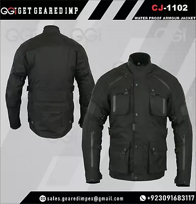 GG1 Men's Motorbike Motorcycle Touring Waterproof Textile Jacket CE Protection • $84.99