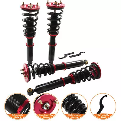 Coilovers Shock For 1995-1999 Mitsubishi Eclipse 2.4L Kit Coil Spring Suspension • $237.49