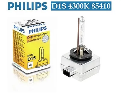 PHILIPS D1S 4300K 85410 OEM XenStart XENON Headlight BULB LAMP Warranty BARGAIN  • $109