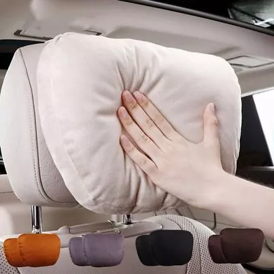 Seat Ornaments Neck Rest Cushion Car Headrest Car Head Pillow Car Neck Pillow • £8.34