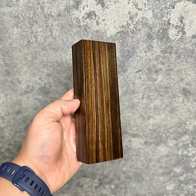 Macassar Ebony Block Woodworking Woodturning Carving Timber Material #3 • $38.86