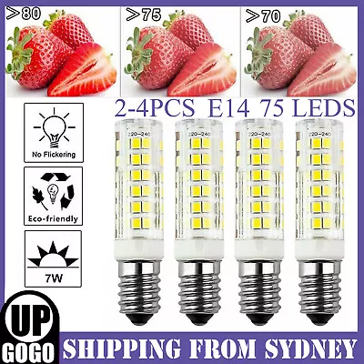 2/4/6/10x LED Corn Bulb E14 7W Replacement Globe Lamp Spot Light For Salt Lamps • $11.99