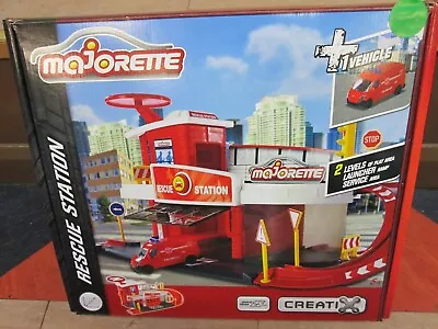 Majorette Creatix Rescue Station Set Fire Department Toy Cars Cars. Boxed New • £26.99