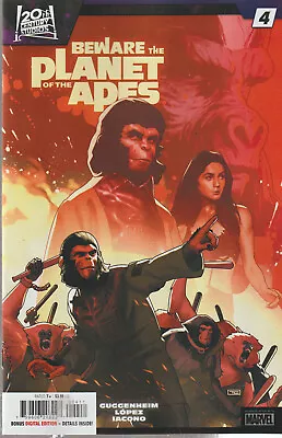 Marvel Comics Beware The Planet Of The Apes #4 June 2024 1st Print Nm • £6.25