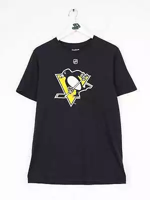 Pittsburgh Penguins T Shirt Mens M Black Kris Letang NHL Hockey  • $18.40