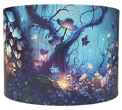 Woodland Floral Lampshade Ceiling Light Shade For Girls - Bedroom Nursery Decor • £27.99