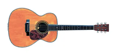 Eric Clapton’s 1939 Martin 000-42 From The MTV Unplugged Greeting Card DL Size • $4.92