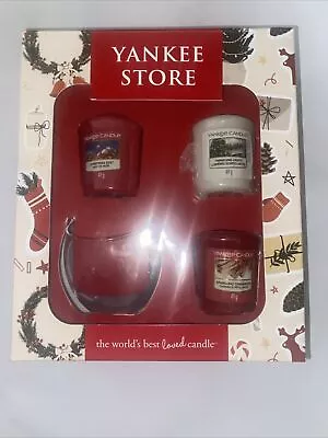 Yankee Candle Votive Gift Set Christmas - Brand New • £9