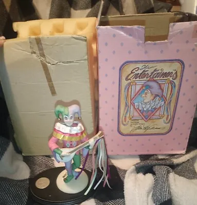 Vtg 1988 The Entertainers Jester  Figurine Ellen Williams   • $30