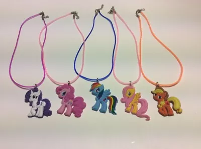 5 Pvc My Little Pony Necklaces • $5.99